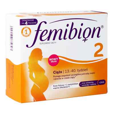Femibion 2 Ciąża tabletki + kapsułki 28  od P&G HEALTH AUSTRIA GMBH&CO.OG PZN 08300992
