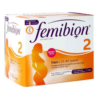 Femibion 2 Ciąża tabletki + kapsułki 56 od P&G HEALTH AUSTRIA GMBH&CO.OG PZN 08300993