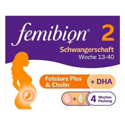 Femibion 2 Schwangerschaft tabletki 2X28 szt. od Procter & Gamble GmbH PZN 15199993