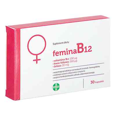 FeminaB12 kapsułki 30  od  PZN 08304271