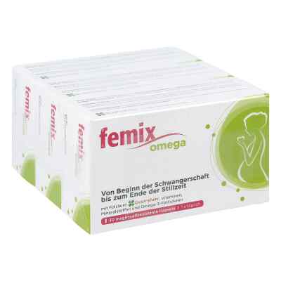 Femix omega magensaftresistente Weichkapseln 90 szt. od Centax Pharma GmbH PZN 14018328