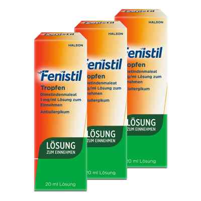Fenistil Tropfen 3X20 ml od GlaxoSmithKline Consumer Healthc PZN 11358868