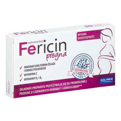 Fericin Pregna tabletki 30  od SOLINEA SP. Z O.O. PZN 08304414