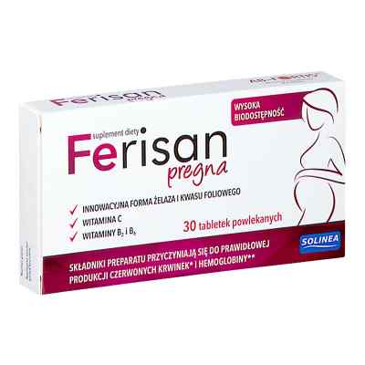 Ferisan Pregna tabletki 30  od SOLINEA SP. Z O.O. SP.K. PZN 08303480