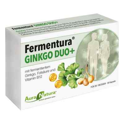 Fermentura Ginkgo Duo+ Kapseln 30 szt. od Pharmatura GmbH & Co. KG PZN 19635669