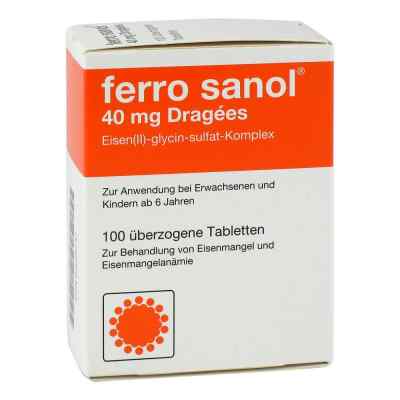 Ferro sanol drażetki 40mg 100 szt. od UCB Pharma GmbH PZN 03028737