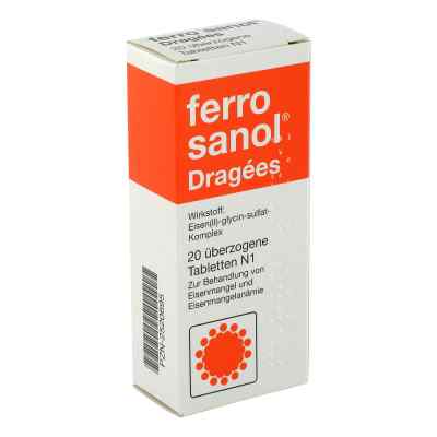 Ferro Sanol Tabl.ueberzogen 20 szt. od UCB Pharma GmbH PZN 02520695