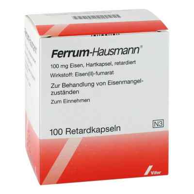 Ferrum Hausmann kapsułki 100 szt. od Vifor Pharma Deutschland GmbH PZN 02495804