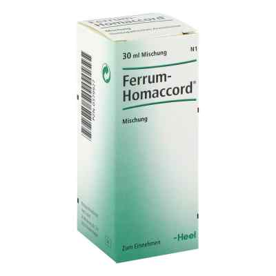 Ferrum Homaccord Tropfen 30 ml od Biologische Heilmittel Heel GmbH PZN 00379927