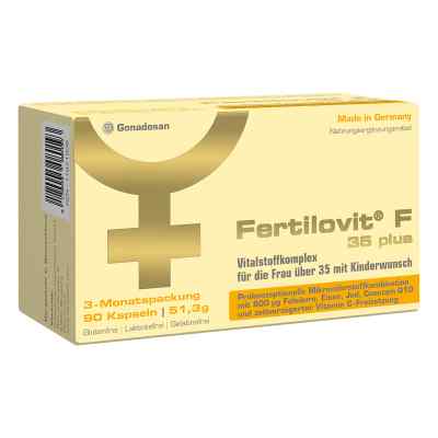 Fertilovit F 35 plus kapsułki 90 szt. od BIOHEALTH GMBH PZN 11871206