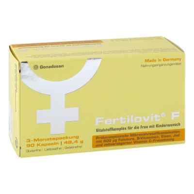 Fertilovit F kapsułki 90 szt. od BIOHEALTH GMBH PZN 07677378