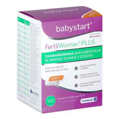 FertilWoman Plus tabletki 120  od BABYSTART PZN 08303645