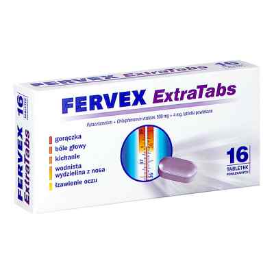 Fervex Extra Tabs 16  od UPSA SAS PZN 08303273