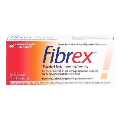 Fibrex Tabletten 20 szt. od BERLIN-CHEMIE AG PZN 04085341