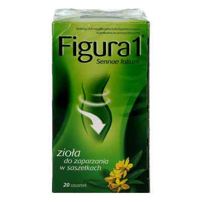 Figura 1 herbata z senesem saszetki 20  od HERBAPOL-LUBLIN S.A. PZN 08300125