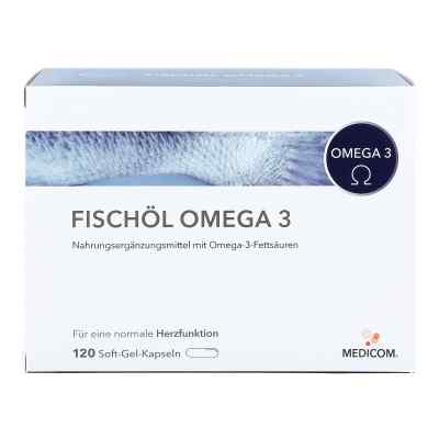 Fischöl Omega 3 Weichkapseln 120 szt. od Medicom Pharma GmbH PZN 16231925