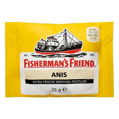 Fishermans Friend Anis Pastylki 25 g od Queisser Pharma GmbH & Co. KG PZN 02581509