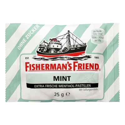 Fishermans Friend cukierki miętowe bez cukru 25 g od  PZN 03885513