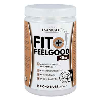 Fit+feelgood koktajl na odchudzanie czekoladowo-orzechowy w pros 430 g od Layenberger Nutrition Group GmbH PZN 06578295