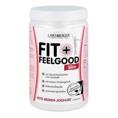 Fit+Feelgood koktajl na odchudzanie o smaku jagodowo-jogurtowym 430 g od Layenberger Nutrition Group GmbH PZN 06578303