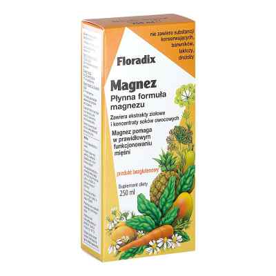 FloradixMagnez płyn 250 ml od SALUS HAUS DR.MED. OTTO GREITHER NACHF. GMBH & CO. PZN 08303039