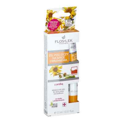 FLOS-LEK Żel p/oczy z arniką n/sińce i obrzmienia 15 ml od LABORATORIUM KOSMETYCZNE 