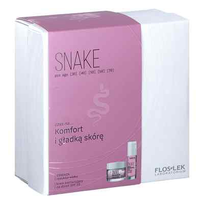 FLOS-LEK Zestaw SNAKE (Essenza Reduktor Wieku+Krem) 30 ml od  PZN 08304458