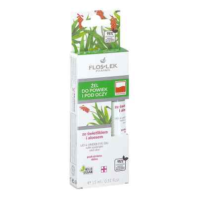 Floslek żel do powiek i pod oczy ze świetlikiem i aloesem 15 ml od PZN 08303951