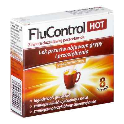 Flucontrol Hot saszetki 8  od AFLOFARM FABRYKA LEKÓW SP.Z O.O. PZN 08302781