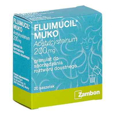 Fluimucil Muko saszetki 20  od ZAMBON S.P.A. PZN 08304147