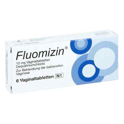 Fluomizin 10 mg tabletki dopochwowe 6 szt. od Pierre Fabre Pharma GmbH PZN 07618192