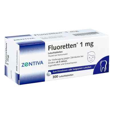 Fluoretten 1.0 mg tabletki 300 szt. od Zentiva Pharma GmbH PZN 02477953