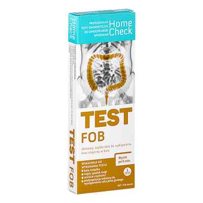 FOB Test do wykrywania krwi utajonej w kale szybki domowy