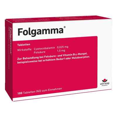 Folgamma tabletki 100 szt. od Wörwag Pharma GmbH & Co. KG PZN 00391377