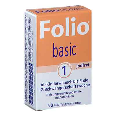 Folio 1 Basic Jodfrei Filmtabletten 90 szt. od SteriPharm Pharmazeutische Produkte GmbH & Co. KG PZN 18671344