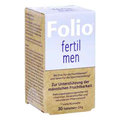 Folio Fertil Men Tabletten 30 szt. od SteriPharm Pharmazeutische Produ PZN 18671396