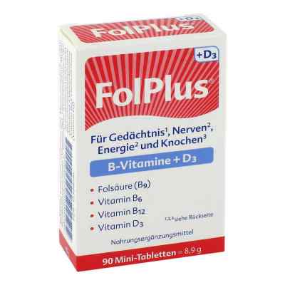 FolPlus+ D3 tabletki 90 szt. od SteriPharm Pharmazeutische Produkte GmbH & Co. KG PZN 12388096