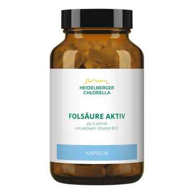 Folsäure Aktiv plus Vitamin B12 aktiv Kapseln 120 szt. od Heidelberger Chlorella GmbH PZN 11052075
