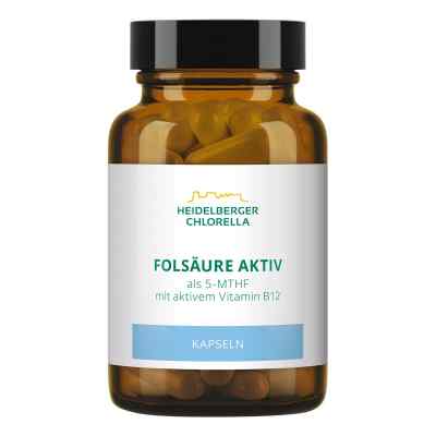 Folsäure Aktiv plus Vitamin B12 aktiv Kapseln 60 szt. od Heidelberger Chlorella GmbH PZN 11052112