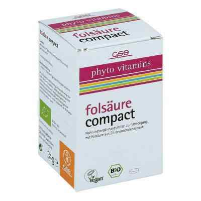Folsäure Compact Bio tabletki 120 szt. od GSE Vertrieb Biologische Nahrung PZN 10795199