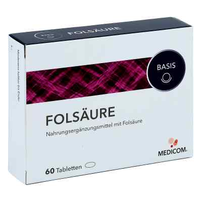 Folsäure tabletki 60 szt. od NUTRILO GMBH PZN 13919288