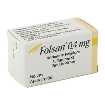 Folsan 0,4 mg Tabl. 50 szt. od Teofarma s.r.l. PZN 01246743