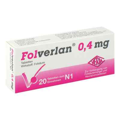 Folverlan 0,4 mg Tabl. 20 szt. od Verla-Pharm Arzneimittel GmbH &  PZN 01032930
