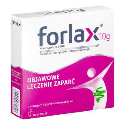 Forlax lek na zaparcia w saszetkach 10  od BEAUFOUR IPSEN INDUSTRIE PZN 08302727