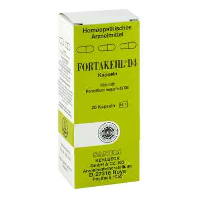 Fortakehl D 4 kapsułki 20 szt. od SANUM-KEHLBECK GmbH & Co. KG PZN 04355326