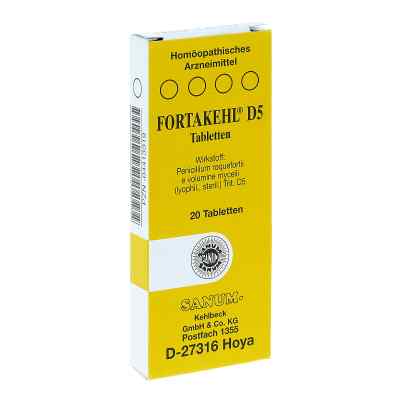 Fortakehl D5 w tabletkach 20 szt. od SANUM-KEHLBECK GmbH & Co. KG PZN 04413319