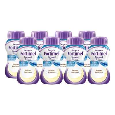 Fortimel Compact 2.4 bananowy 32x125 ml od Danone Deutschland GmbH PZN 08100329