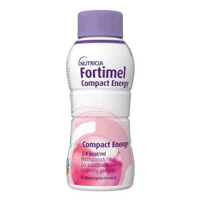 Fortimel Compact Energy truskawkowe 4X300 ml od Danone Deutschland GmbH PZN 15817103