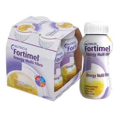 Fortimel Energy Multi Fibre smak waniliowy 4X200 ml od Danone Deutschland GmbH PZN 01125241