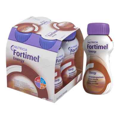 Fortimel Energy sm.czekoladowy 4X200 ml od Nutricia GmbH PZN 01125413